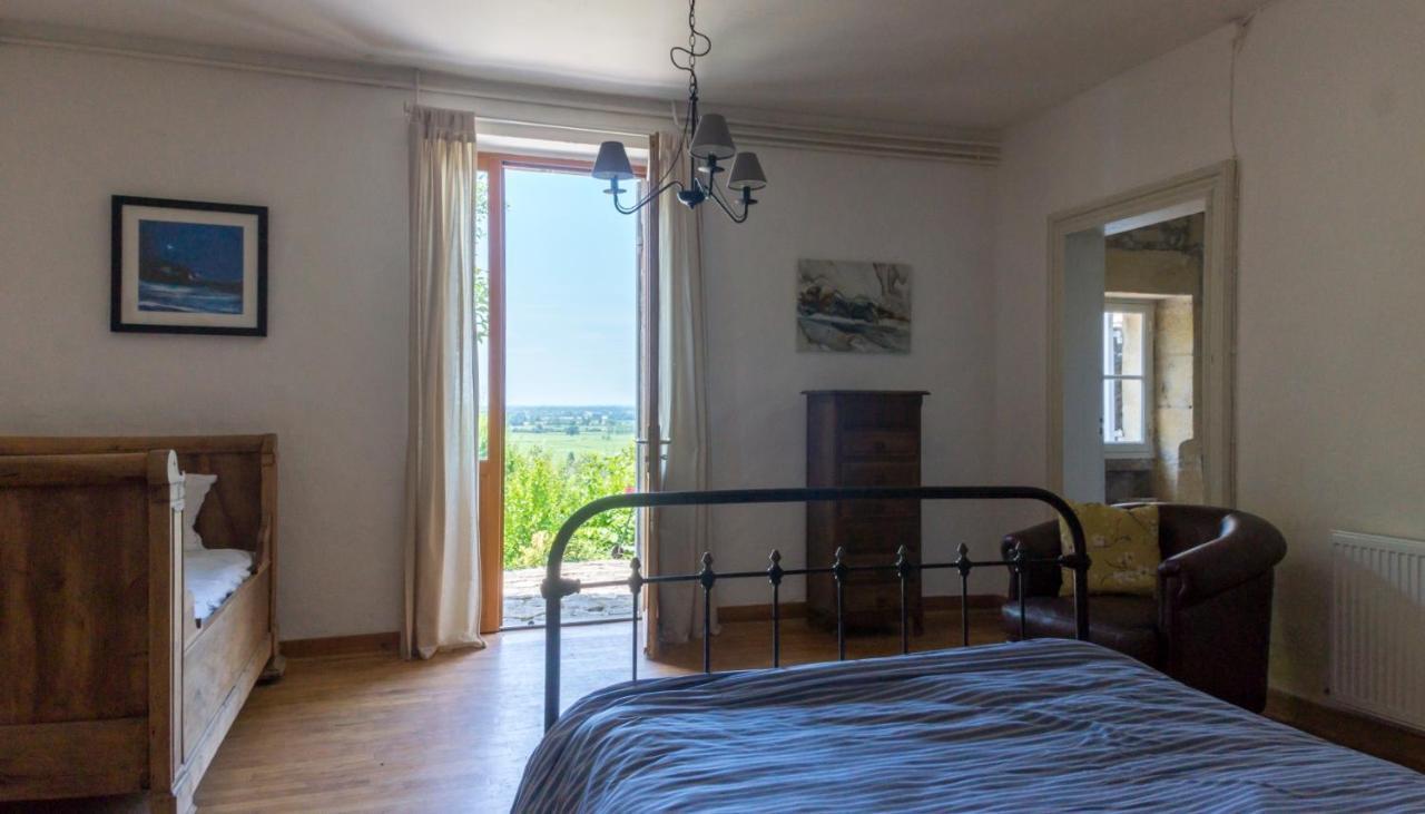 Romantic Gite Nr St Emilion With Private Pool And Views To Die For Pujols  Bagian luar foto